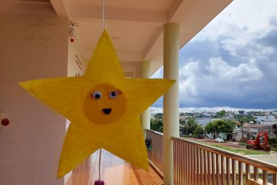 tinh thần chào đón trung thu của các bé chồi 1