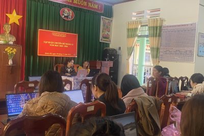 HOẠT ĐỘNG CHUYÊN ĐỀ THÁNG 12 CỦA BỘ PHẬN CM TRƯỜNG MN HOA HỒNG – BÙI CHÂU